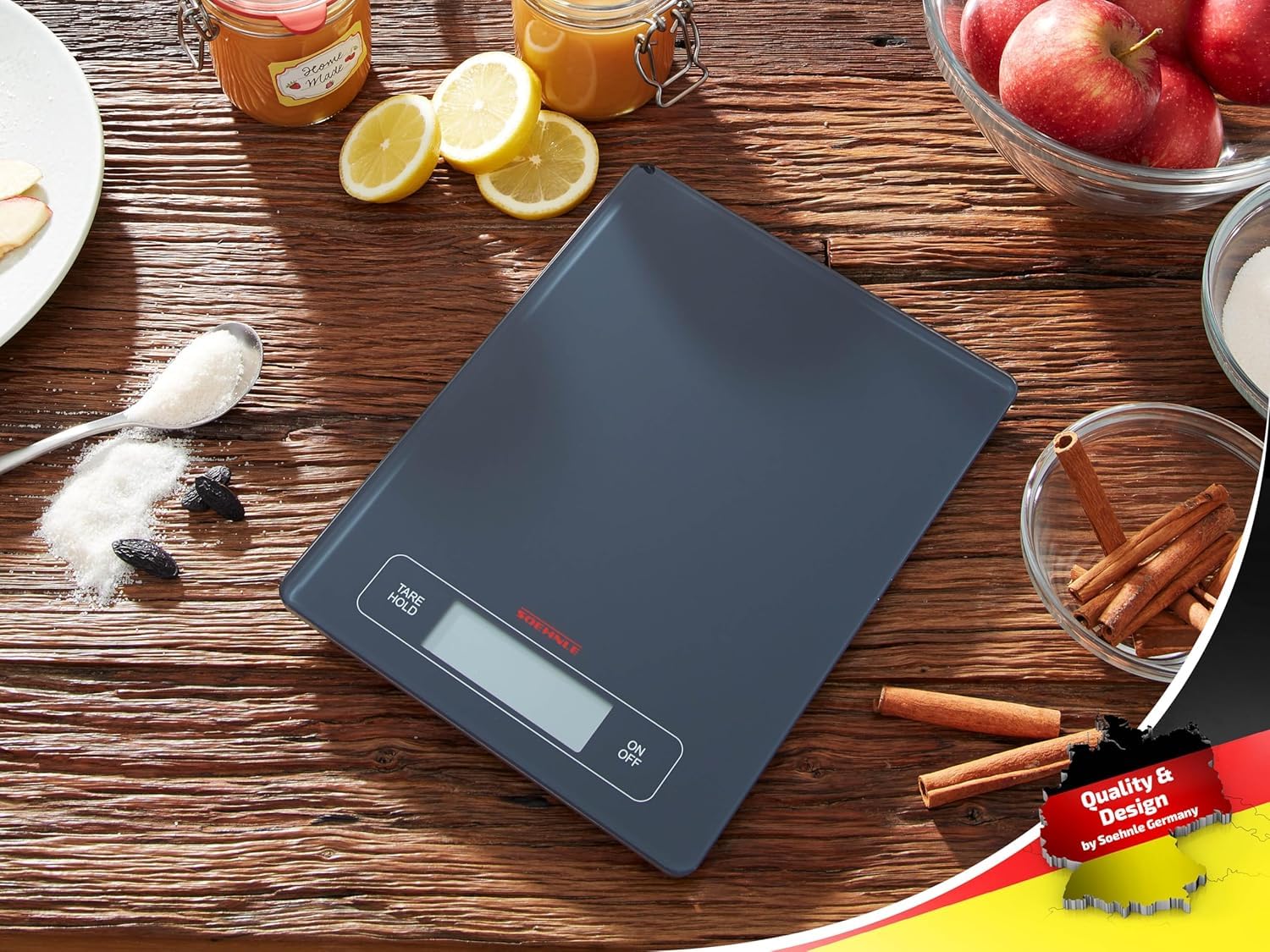Soehnle Page Profi 67080 Bilancia Cucina Digitale Antracite 15 kg