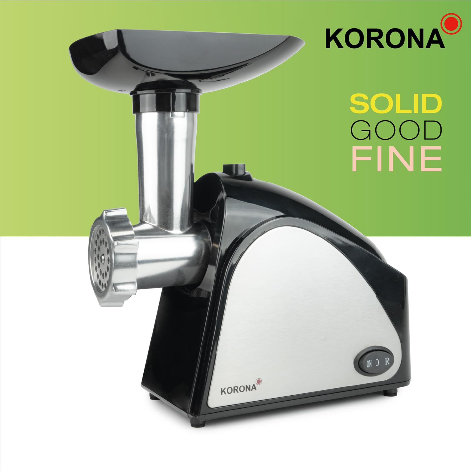 Korona 25200 tritacarne 400 W acciaio inox salsicce biscotti