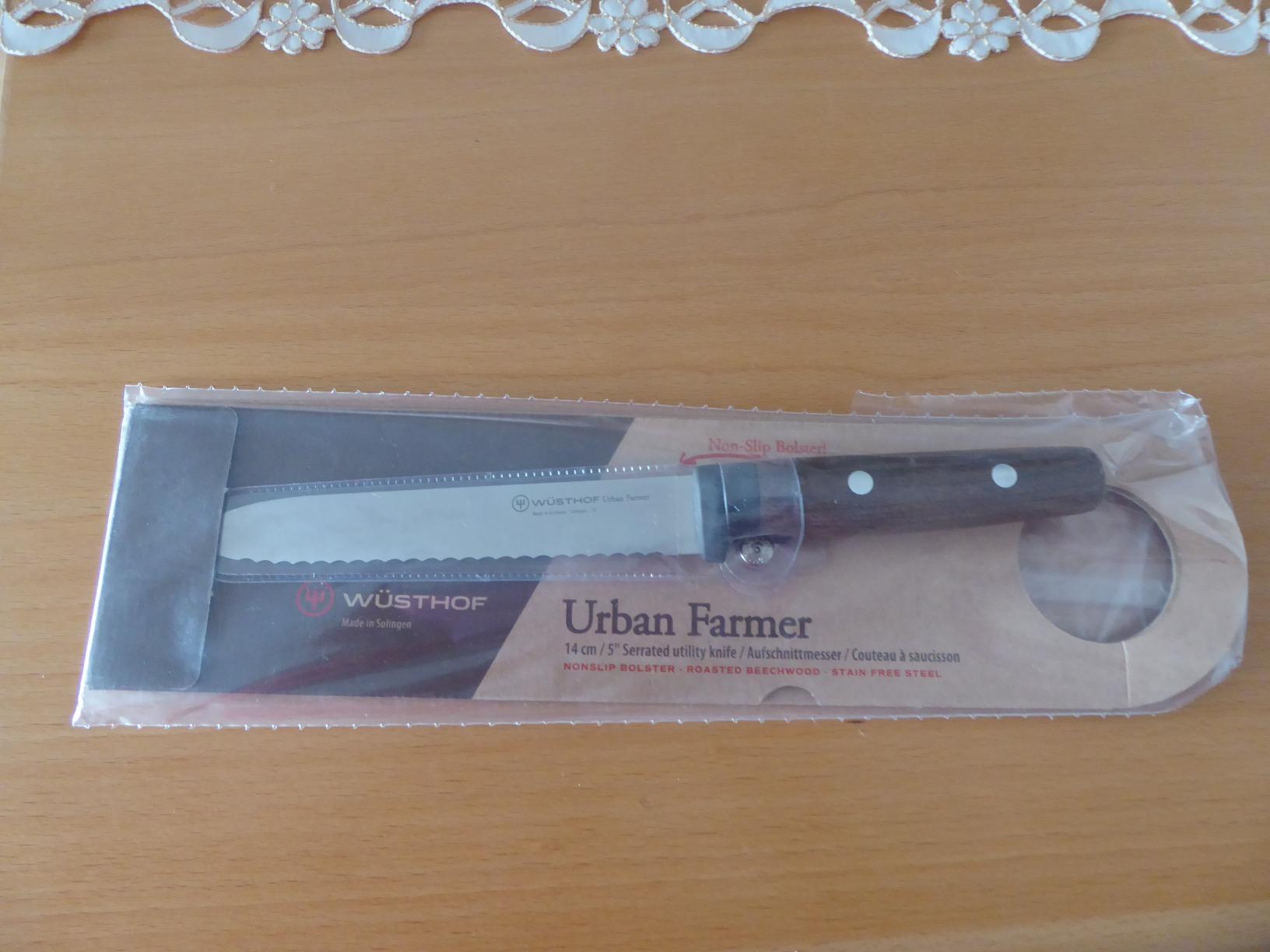 Wüsthof Urban Farmer Coltello Salame 14cm Seghettato
