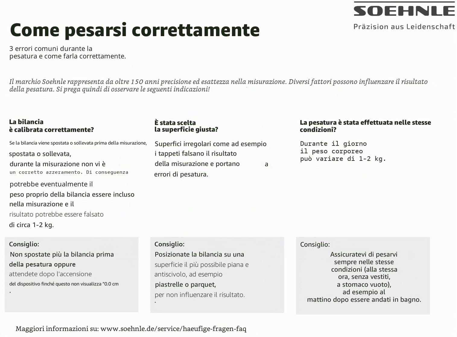 Soehnle Style Sense Compact 100 bilancia pesa persona nero 180 kg