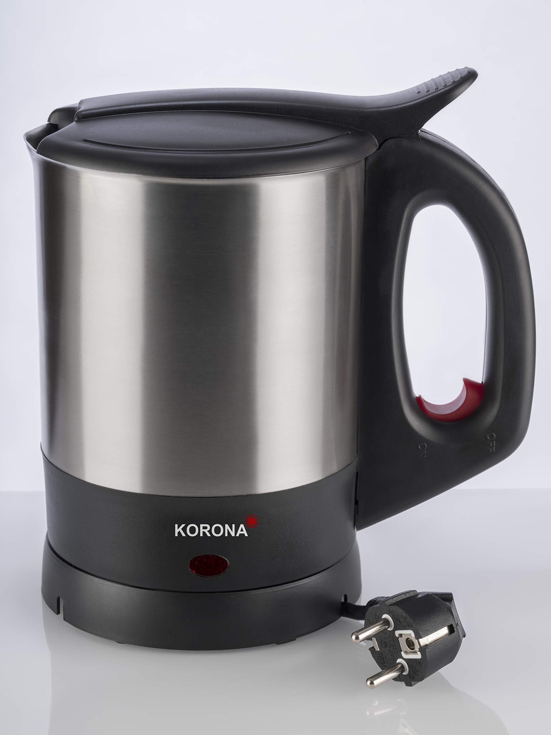 Korona 20140 bollitore acciaio 1,5 L nero