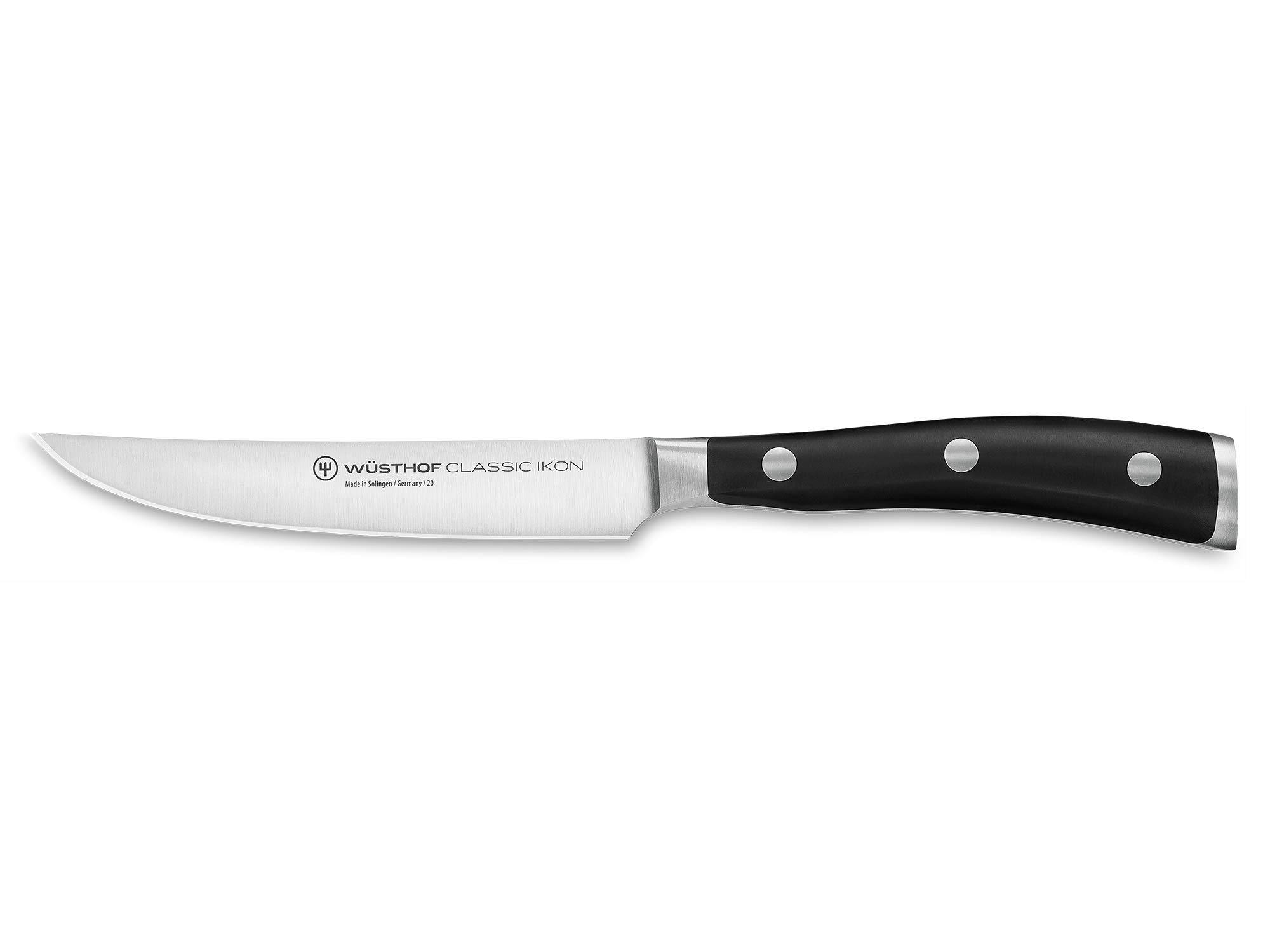 Wusthof Classic Ikon set coltelli bistecca 4 pz nero
