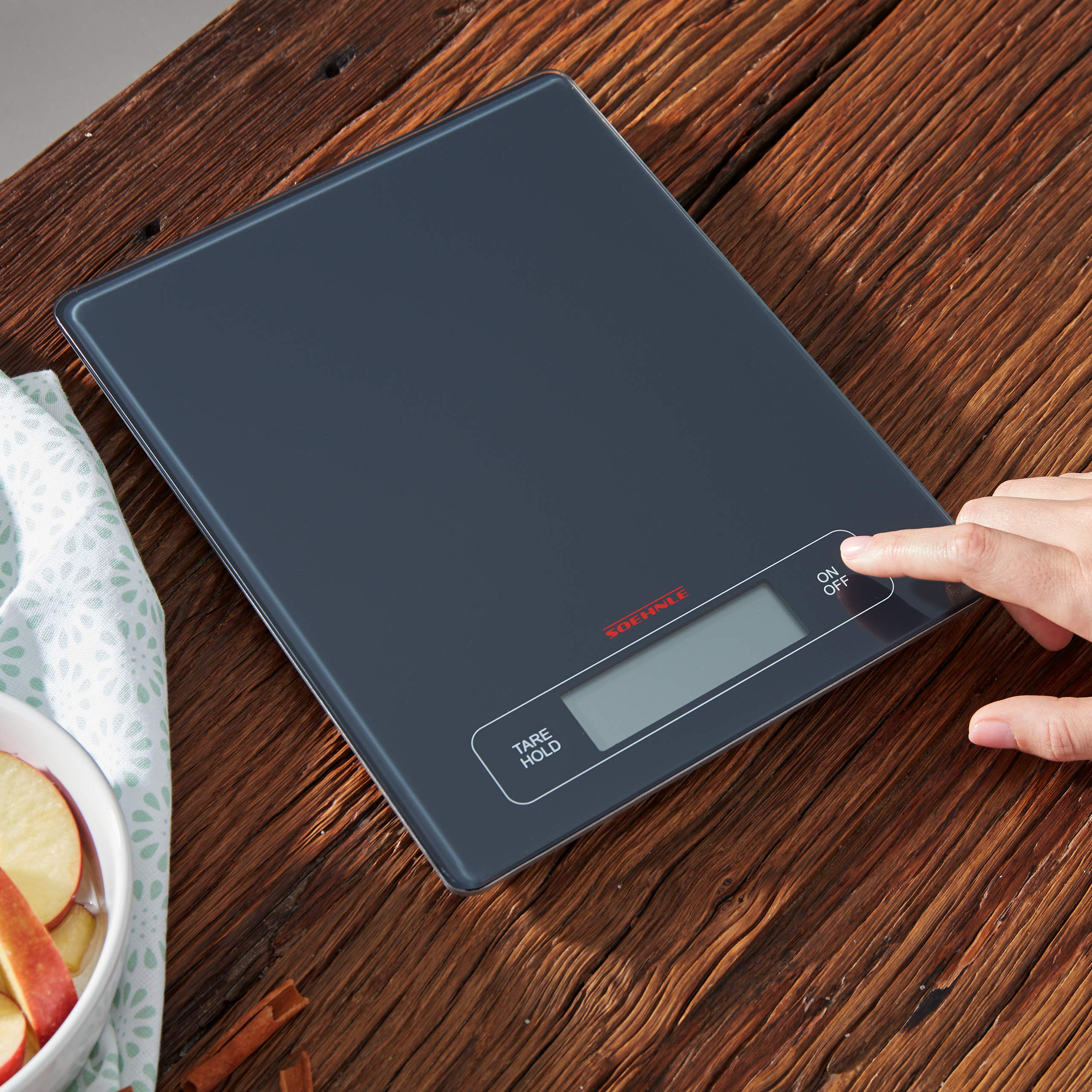 Soehnle Page Profi 67080 Bilancia Cucina Digitale Antracite 15 kg