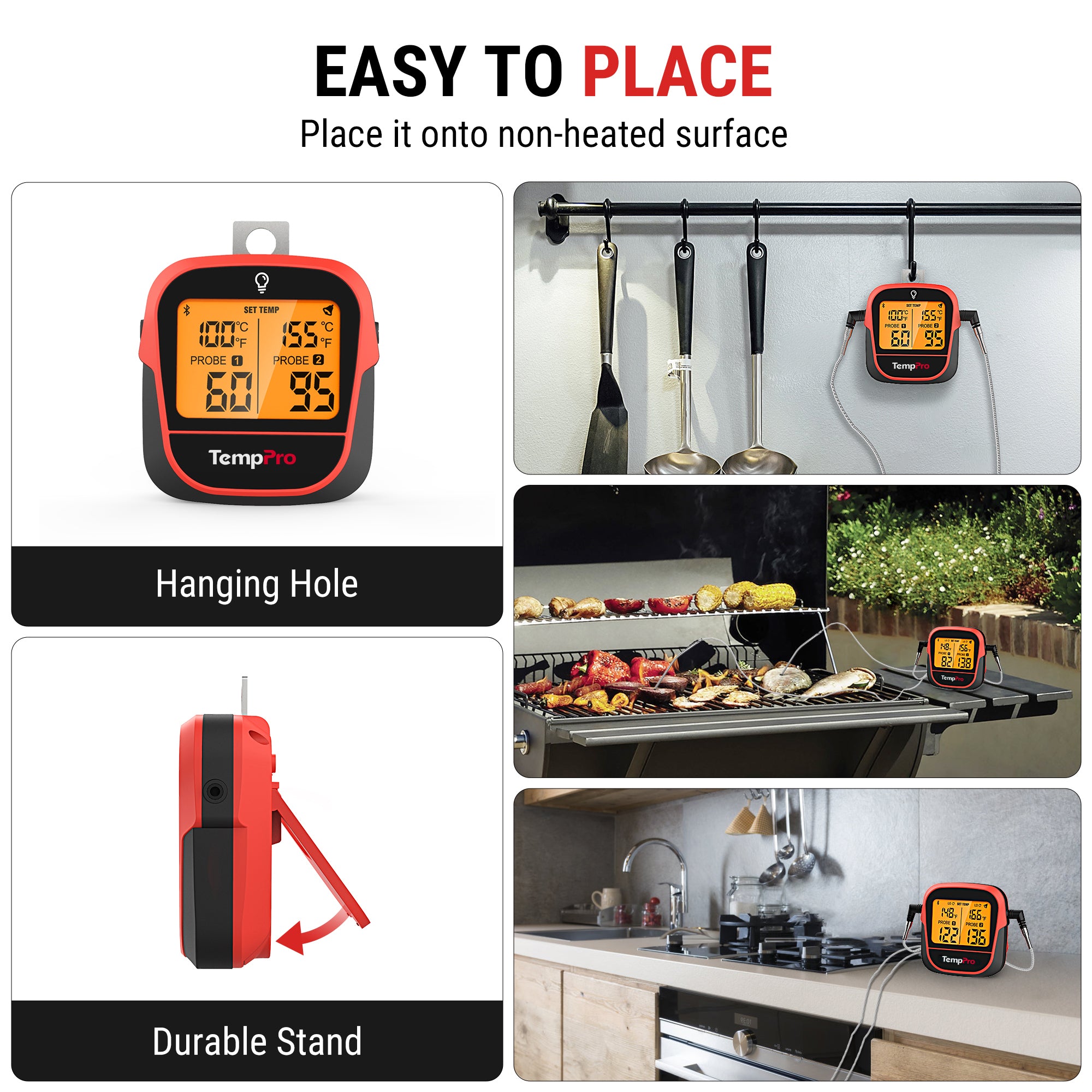 TempPro TP902W Termometro Carne Bluetooth Wireless