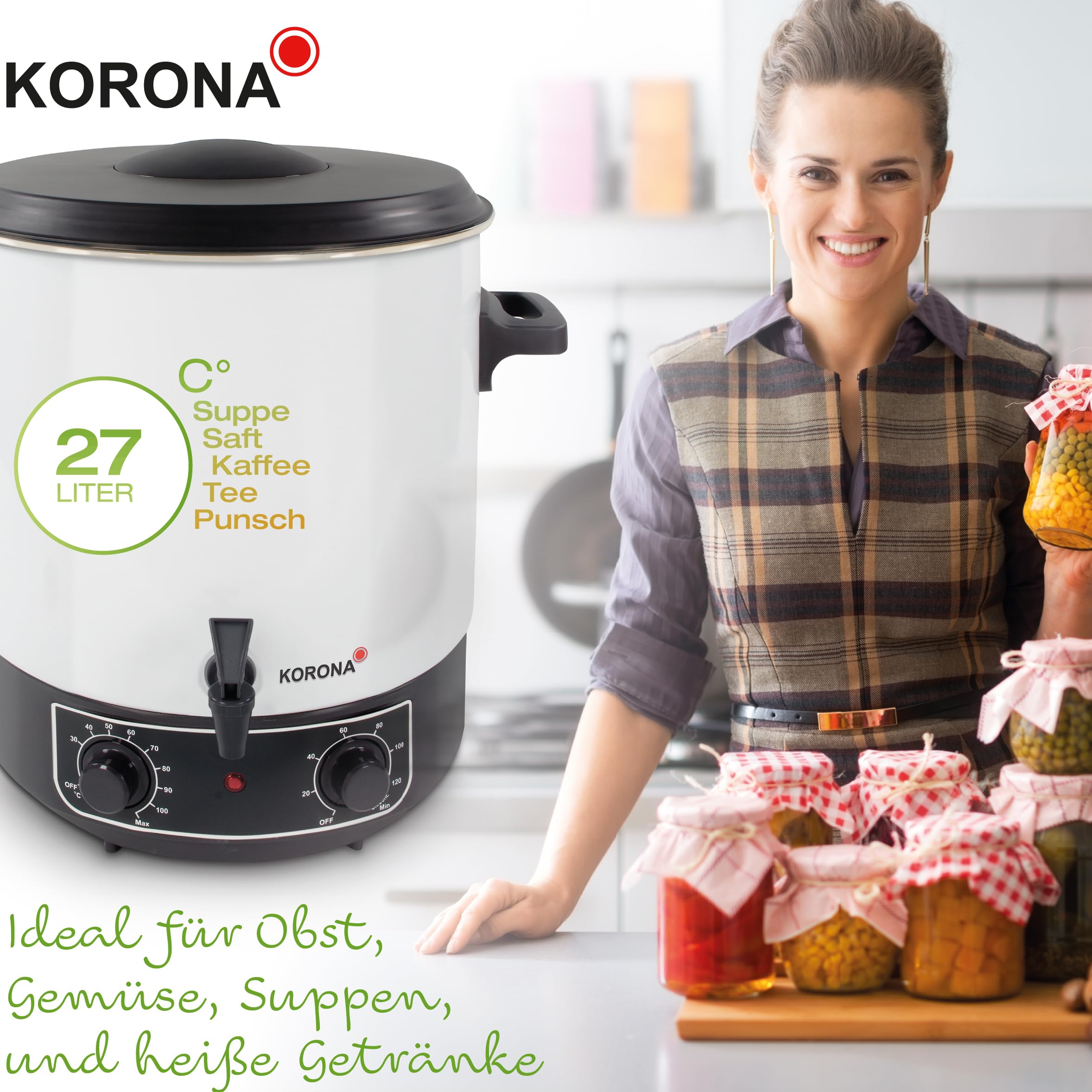 Korona 48100 distributore bevande calde 27 L timer