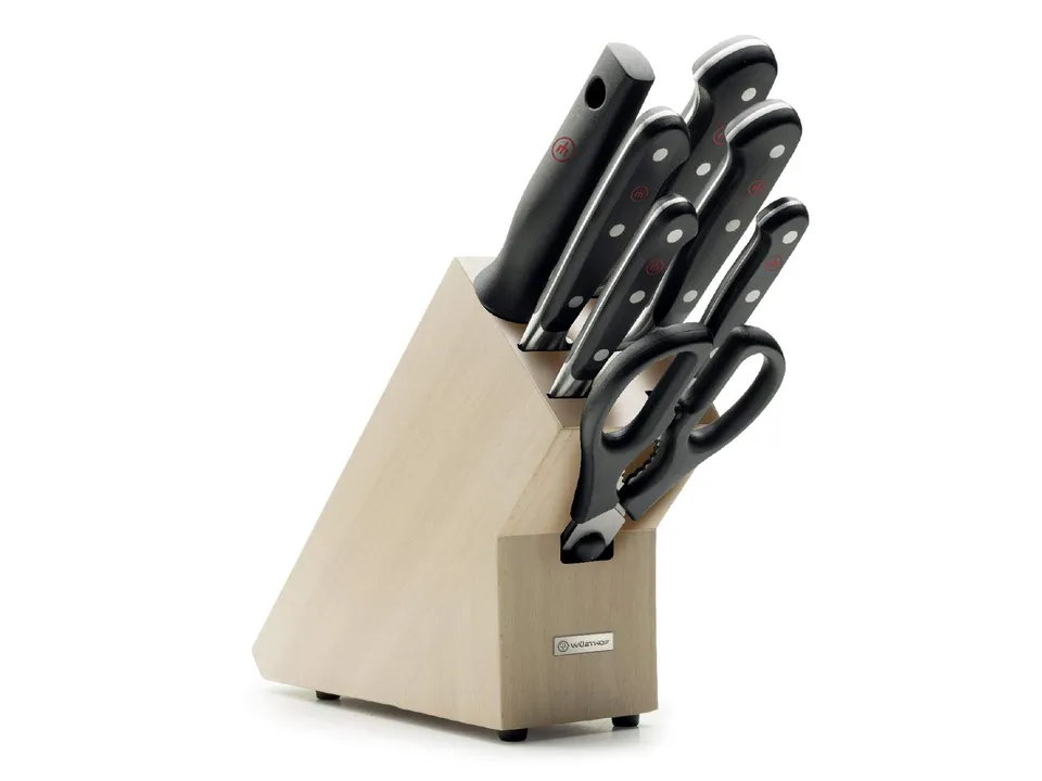 Wüsthof Classic blocco coltelli 7 pezzi faggio chiaro