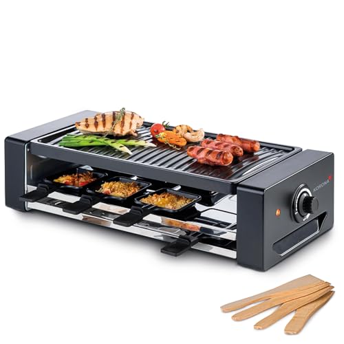 Korona 45070 Raclette 8 Persone 1300W antiaderente