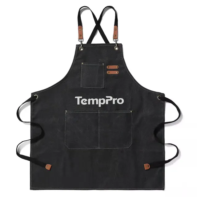 TempPro BBQ grembiule cucina canvas cinghie staccabili