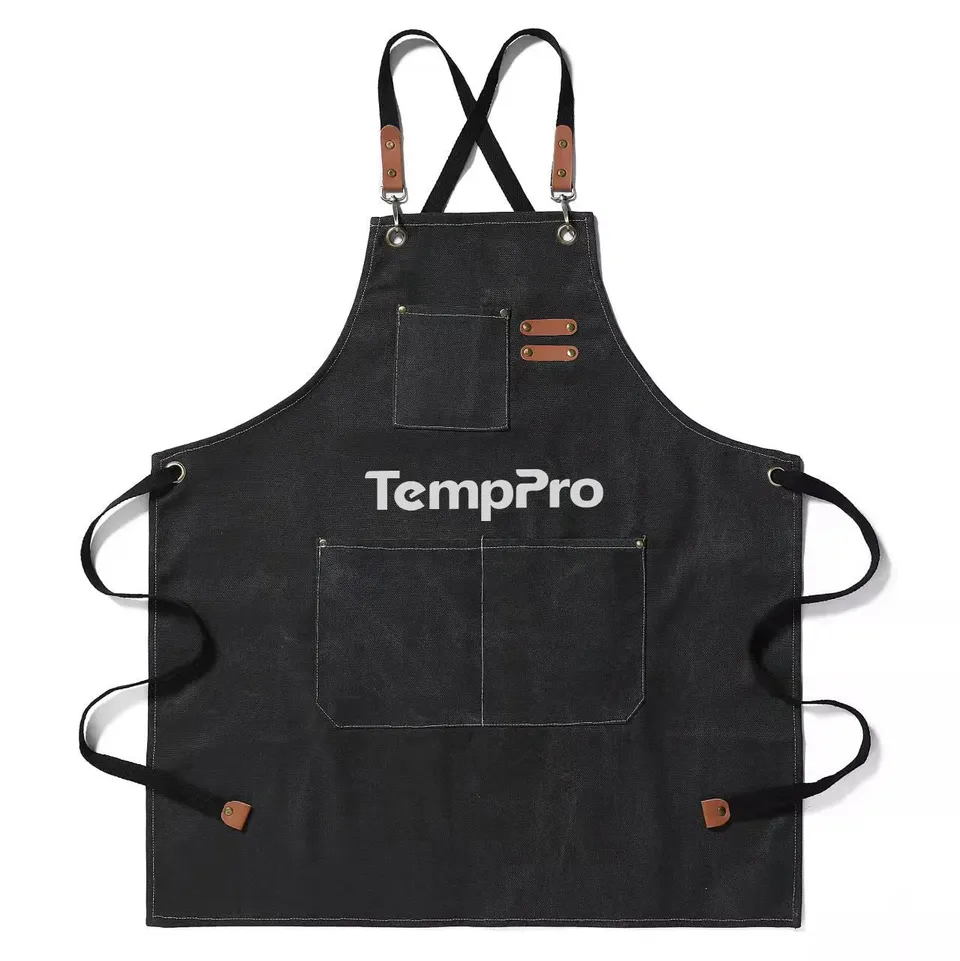 TempPro BBQ grembiule cucina canvas cinghie staccabili