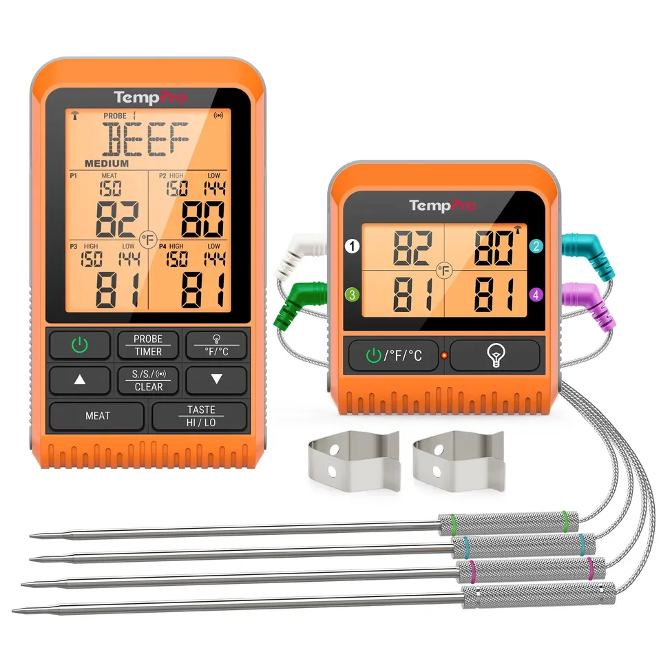 TempPro TempSync PLUS TP829B termometro carne 4 sonde