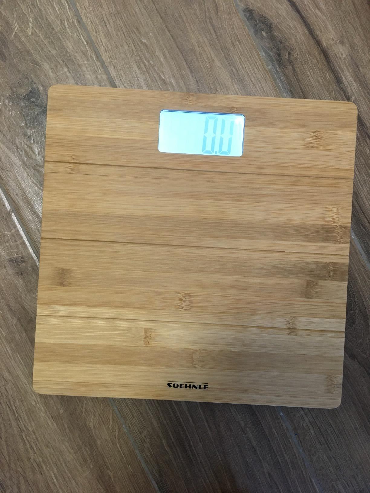 Soehnle Style Sense Bamboo Magic bilancia digitale bambù 180 kg