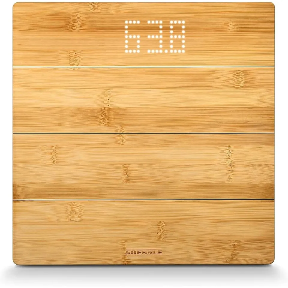 Soehnle Style Sense Bamboo Magic bilancia digitale bambù 180 kg