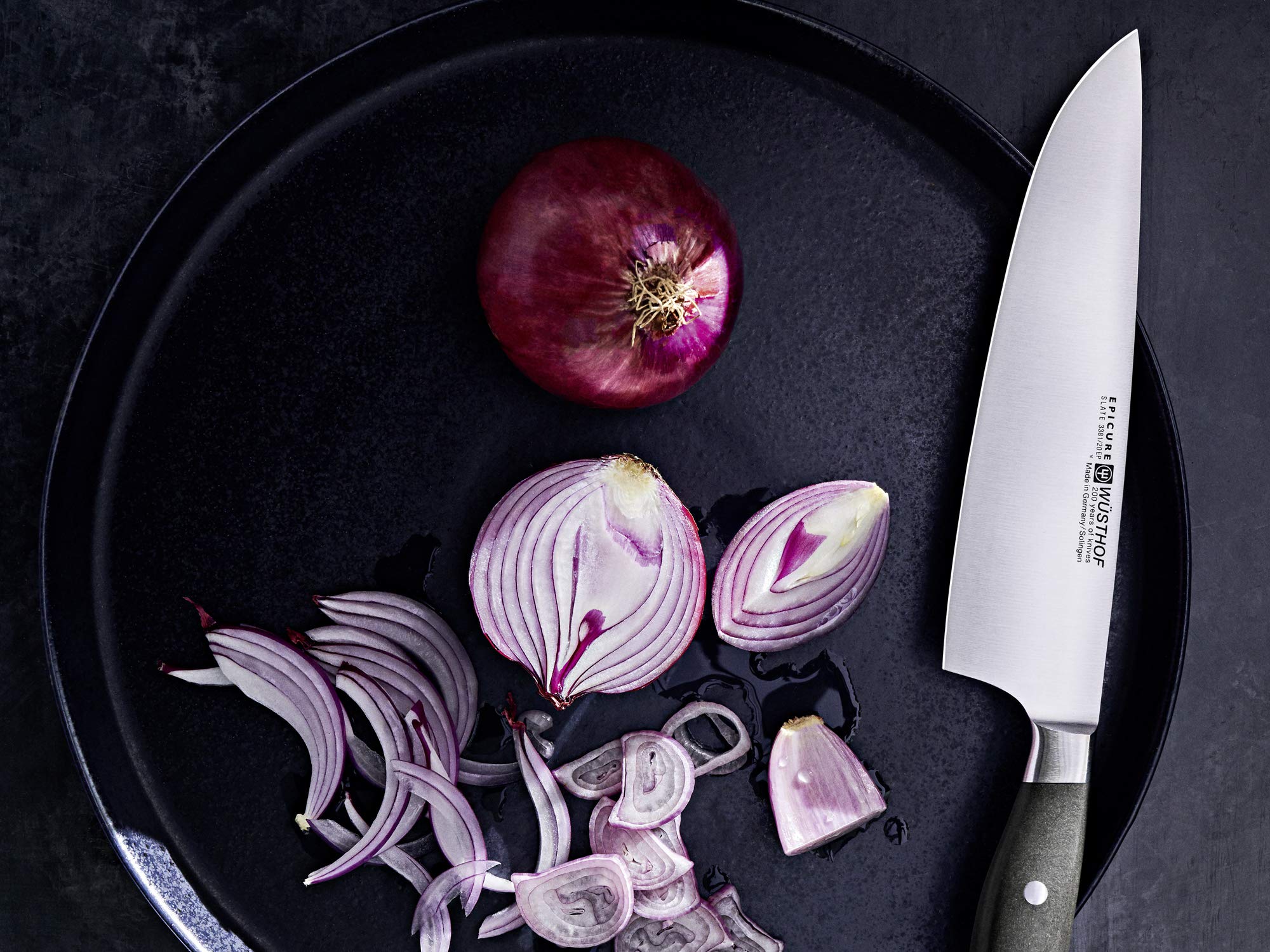 Wüsthof Epicure Slate set 2 coltelli chef 20+17 cm