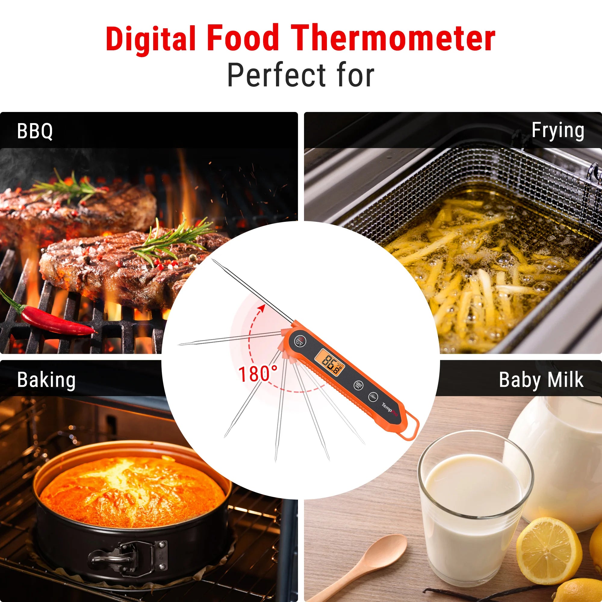 TempPro TempSwift Plus TP03H Termometro Carne Digitale