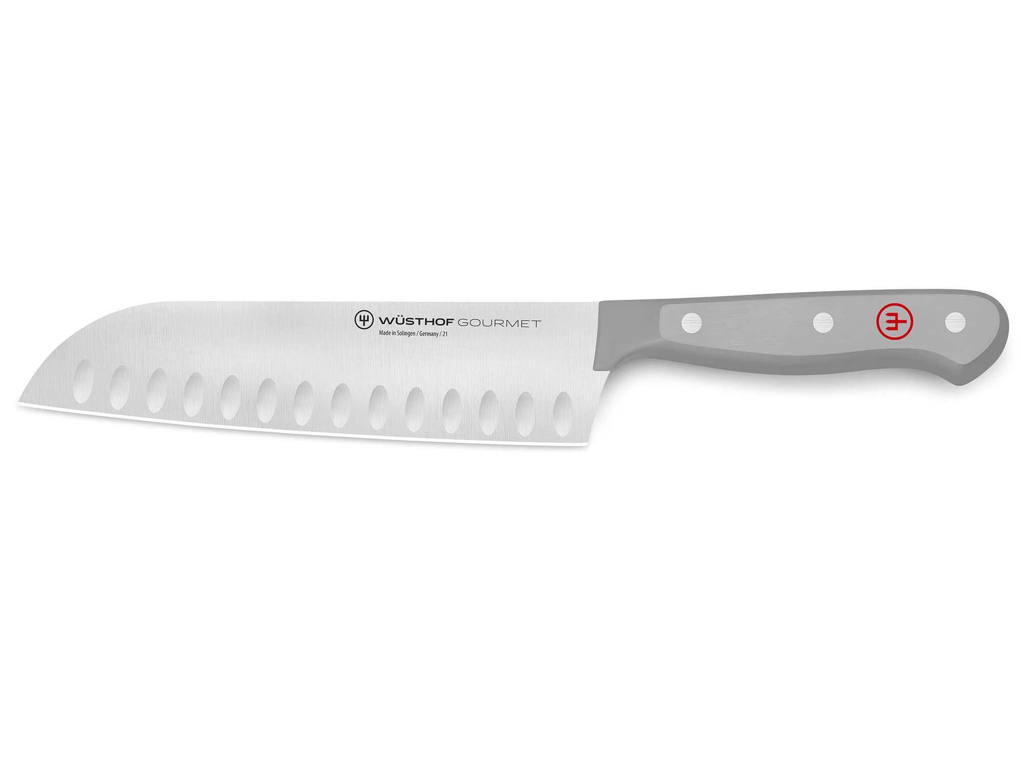 Wüsthof Gourmet Santoku 17 cm coltello alveolato
