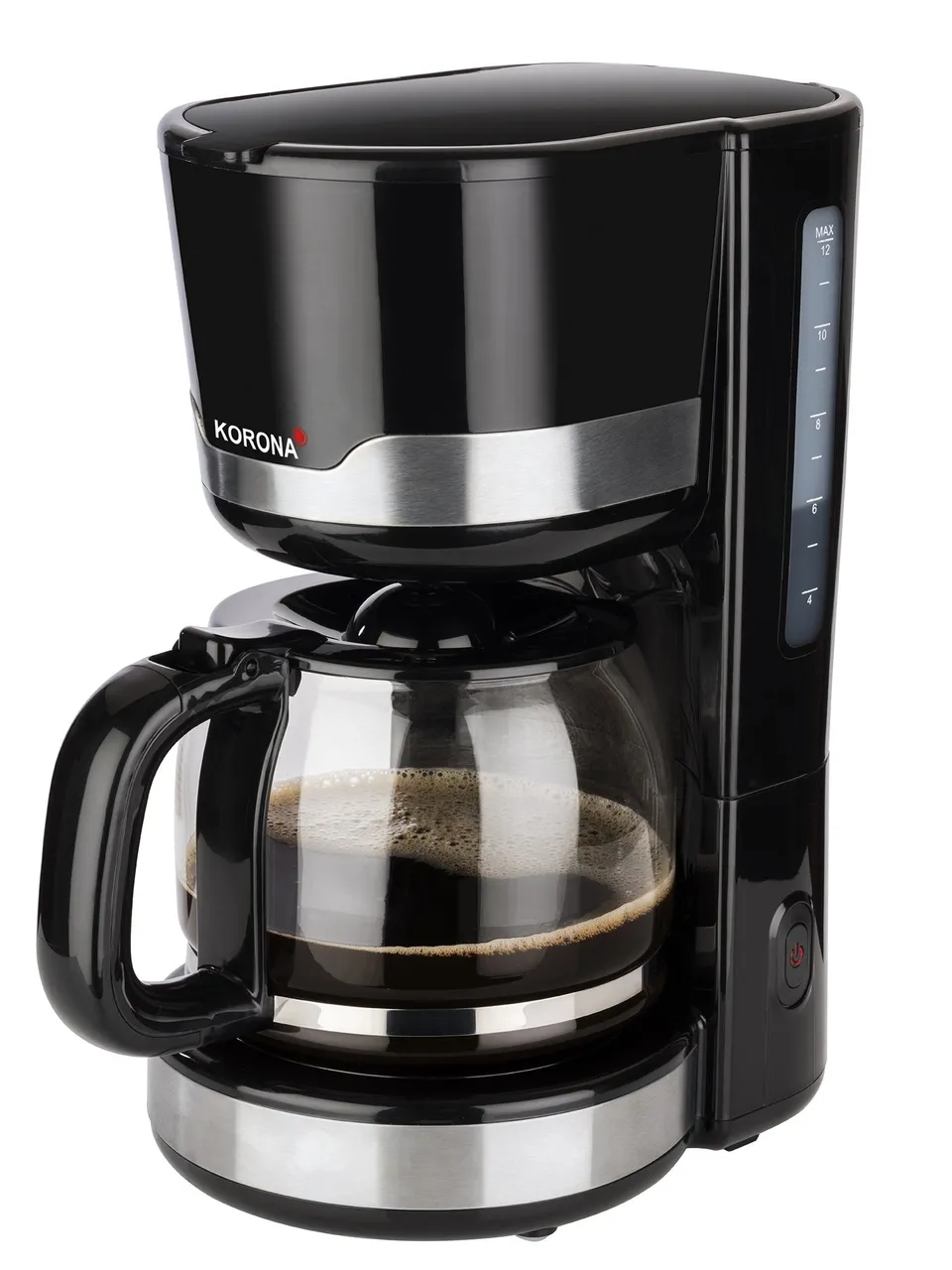 Korona 10232 macchina caffè filtro 12 tazze nero