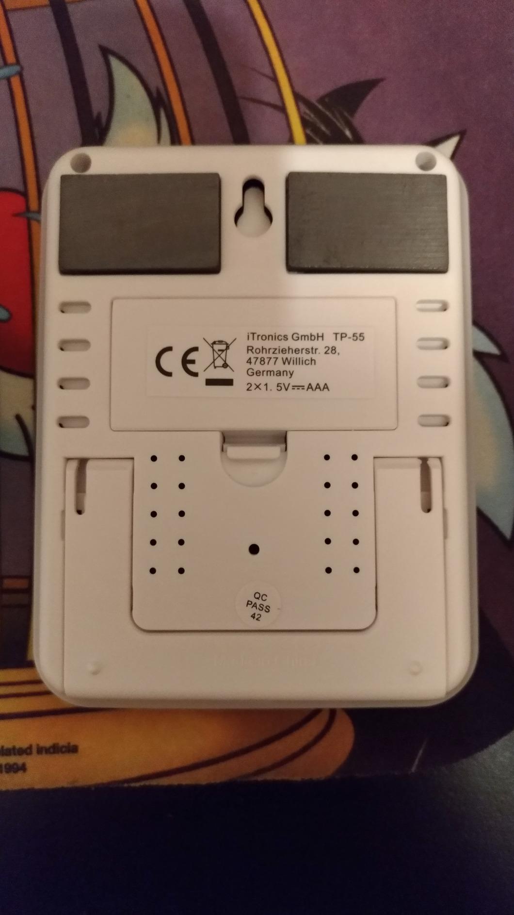 ThermoPro TP55 Termometro Igrometro Digitale 1pz Retroilluminato