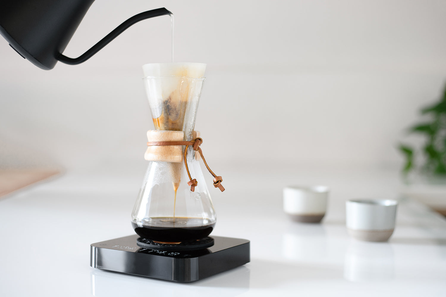 Acaia Pearl Model S Bilancia Caffè Nero Flow-Rate Guida Brew