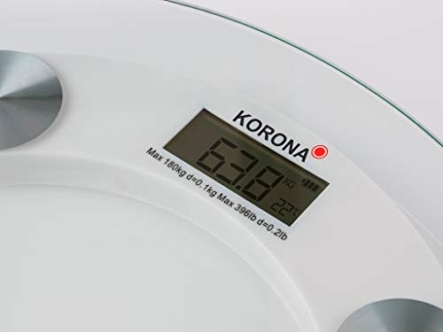 Korona Ronja 74550 bilancia pesapersone digitale vetro 180 kg