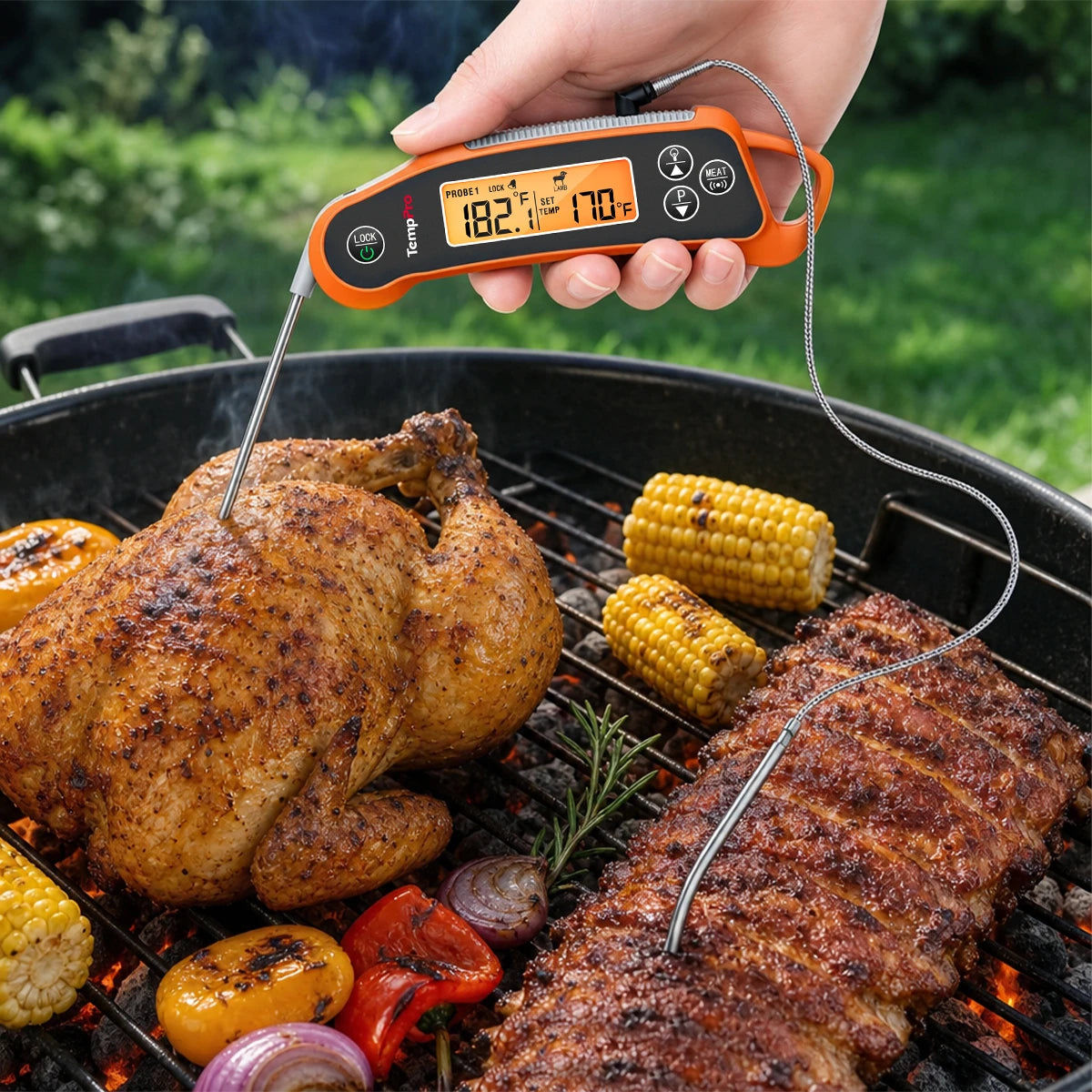 TempPro TempSwift PLUS TP710 Termometro Carne doppia sonda