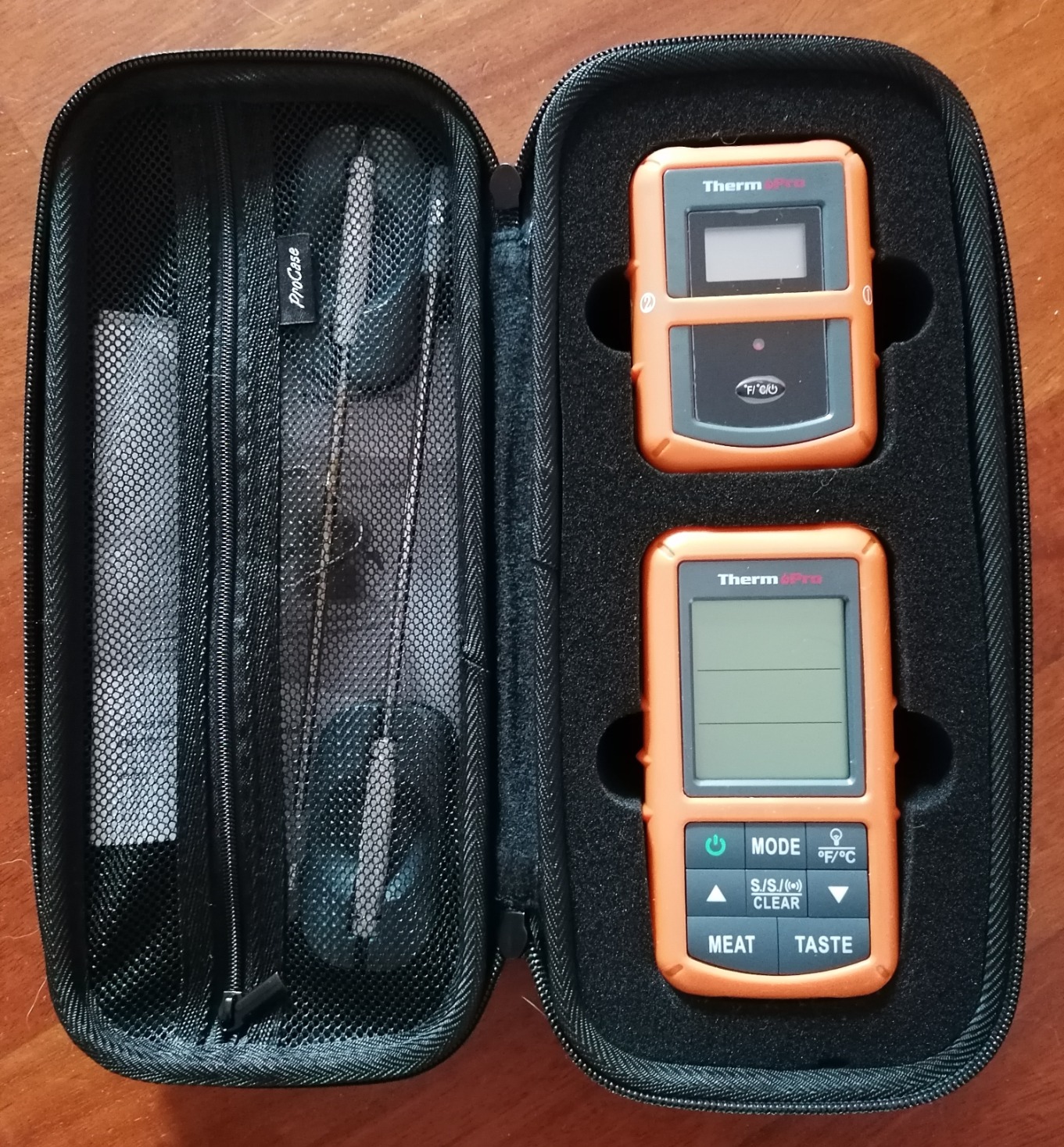 ThermoPro TP20C termometro carne wireless arancia 150 m