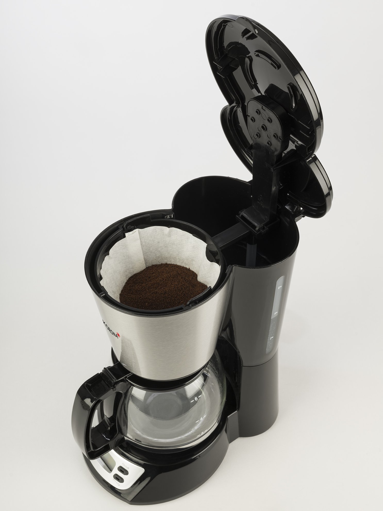Korona 12113 macchina caffè filtro 6 tazze timer