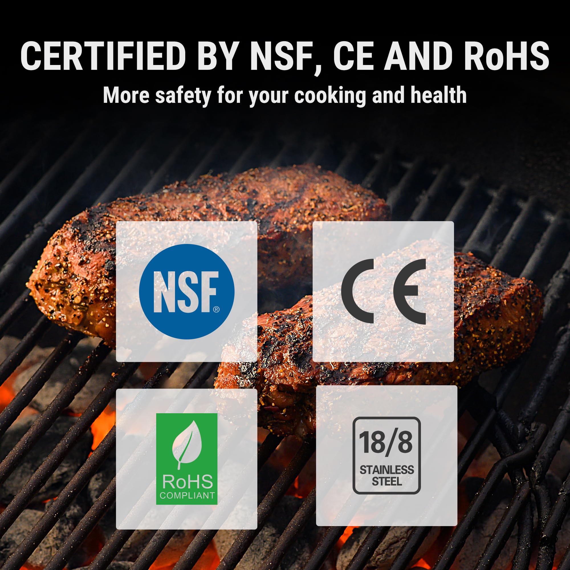 ThermoPro TP08 Termometro Carne Wireless Doppia Sonda