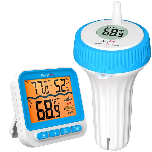 TempPro TempAir PLUS TP211B termometro piscina wireless
