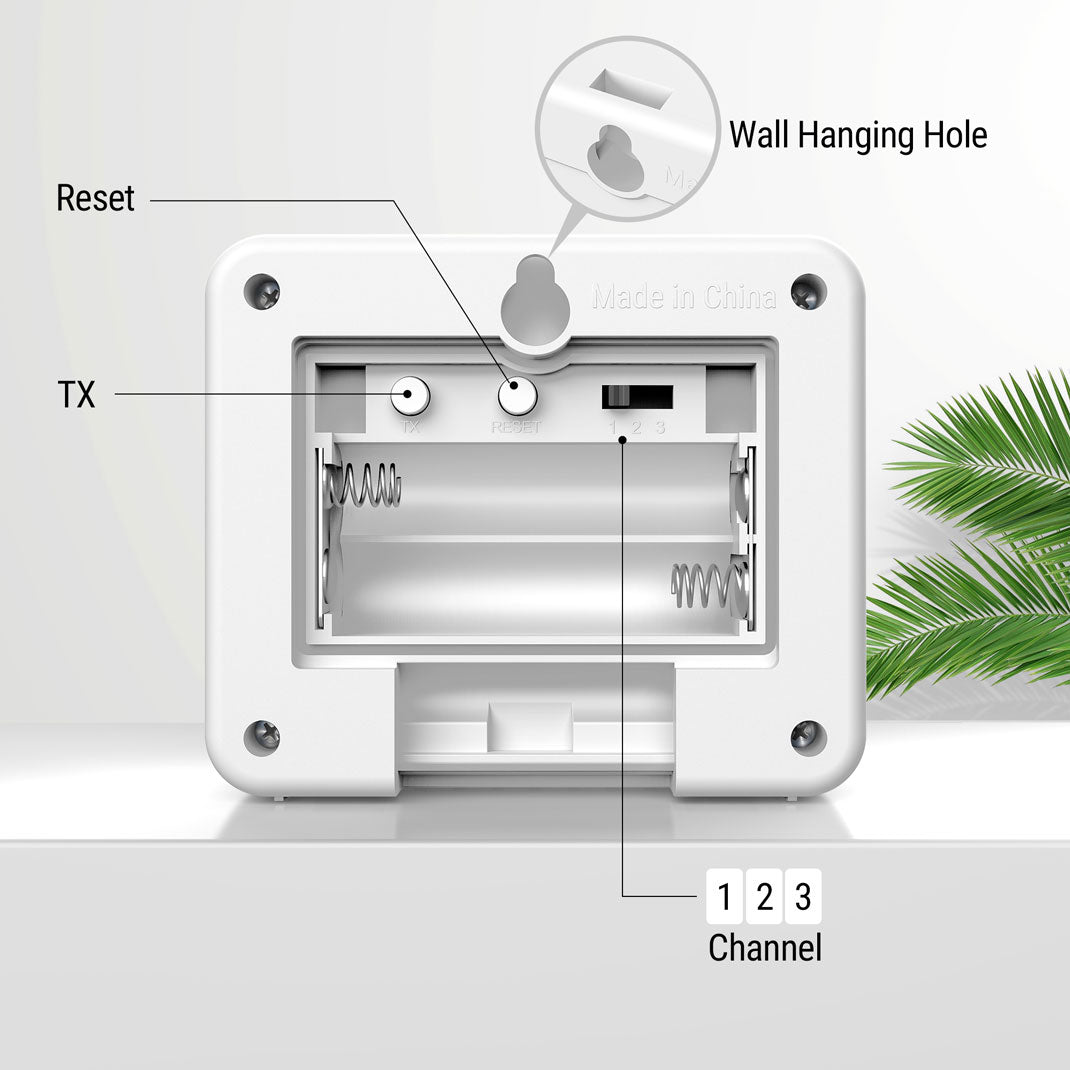 TempPro TX-7B Sensore Esterno Wireless per TP260B TP280B 915MHz