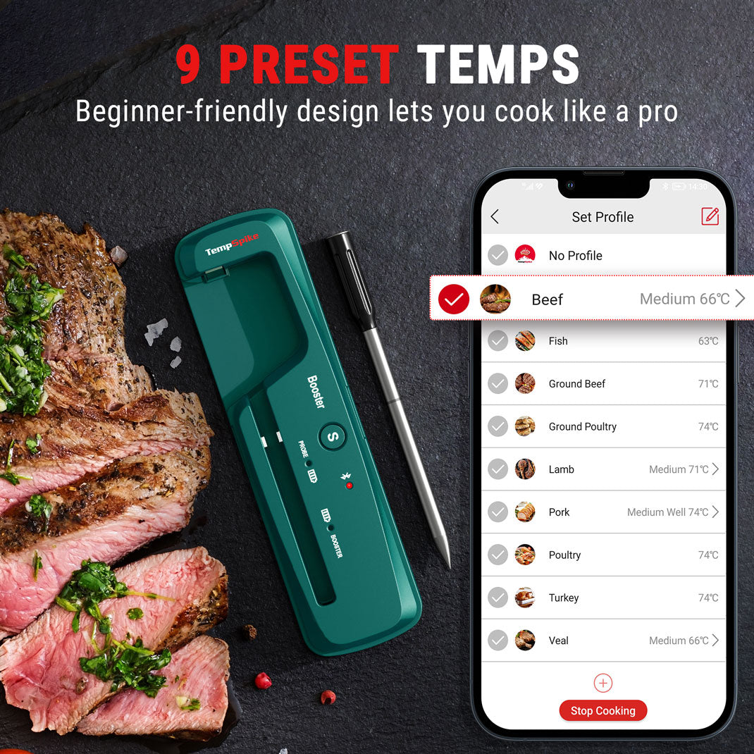 TempPro TempSpike TP961 termometro carne wireless pack 2 pezzi
