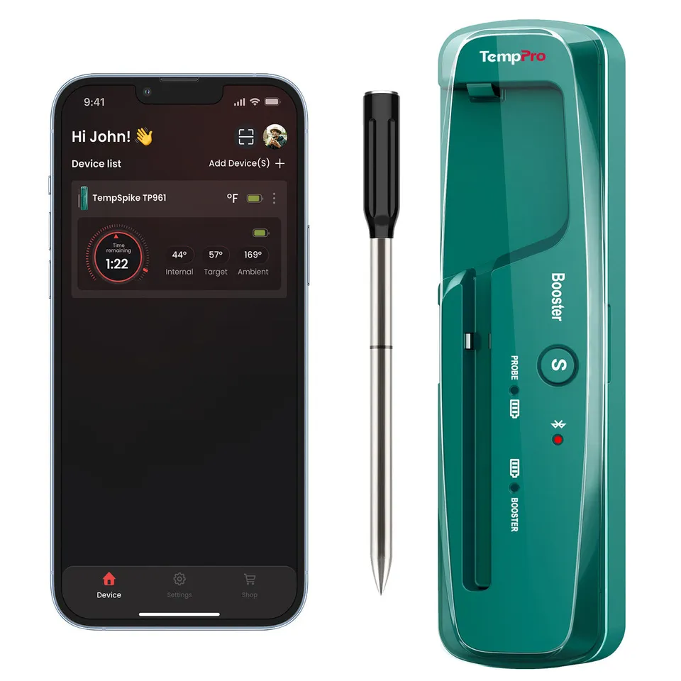TempPro TempSpike TP961 termometro carne wireless 150 m
