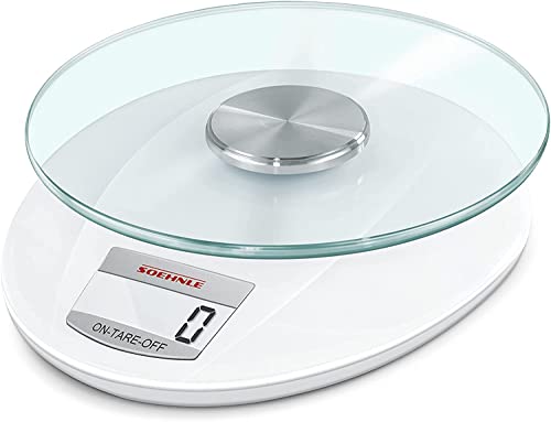 Soehnle Roma bilancia cucina digitale Bianco 5 kg 1 g