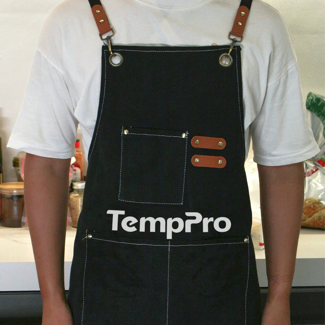 TempPro BBQ grembiule cucina canvas cinghie staccabili