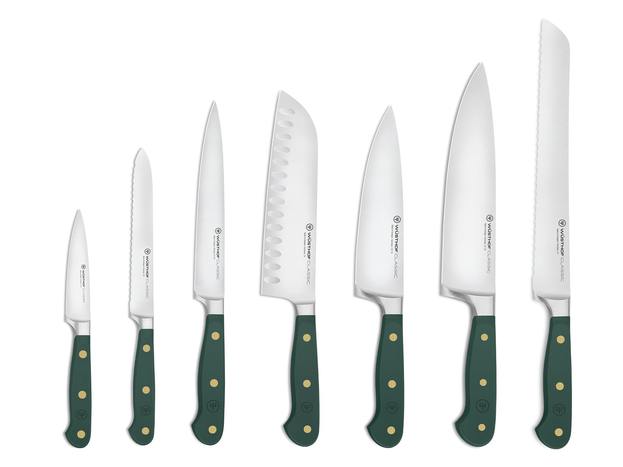 Wüsthof Classic blocco coltelli 7 pezzi verde Fresh Rosemary