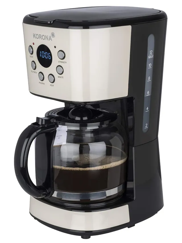 Korona 10666 macchina caffè filtro crema 1,5 L timer