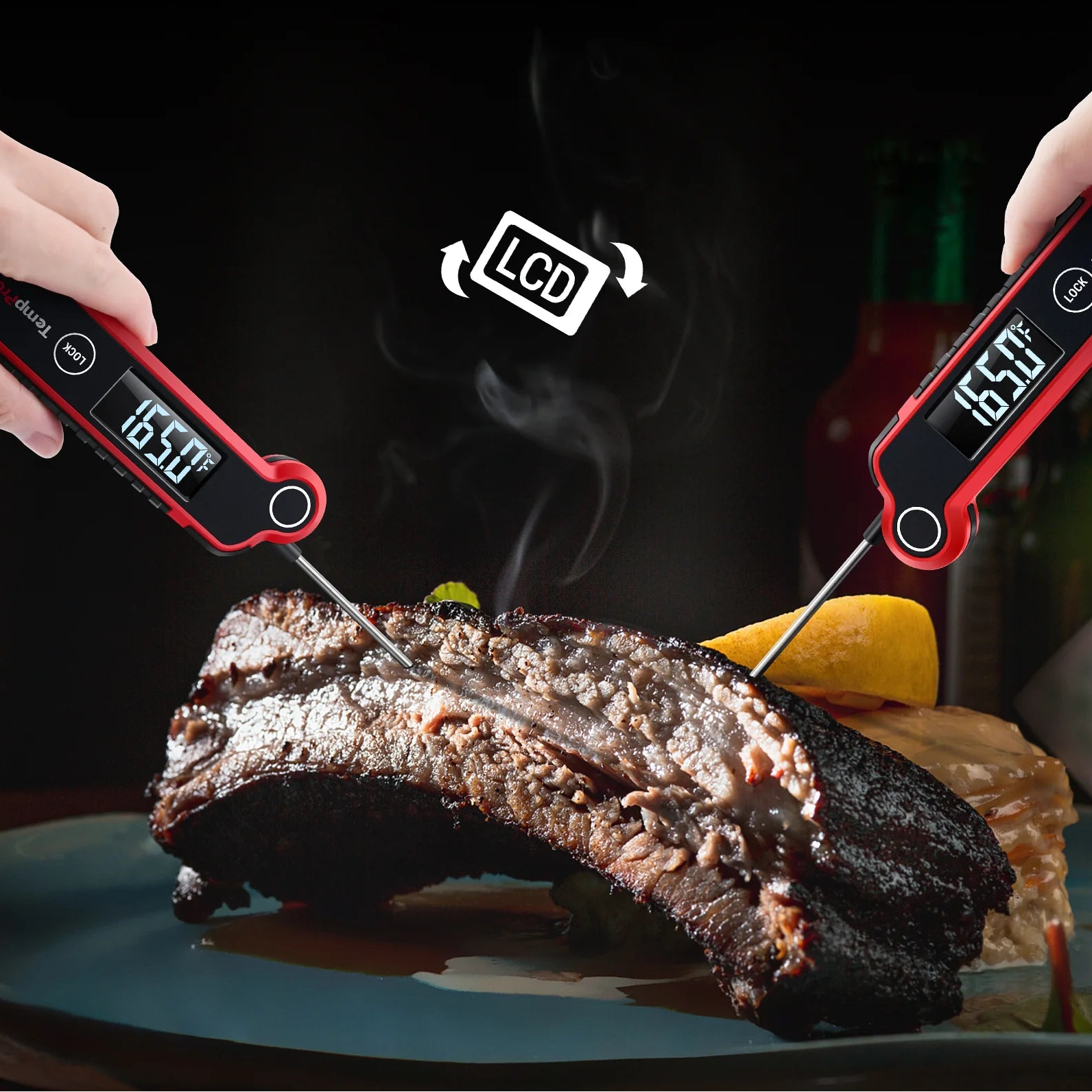 TempPro TP620 ALS150 termometro carne kit macinaspezie