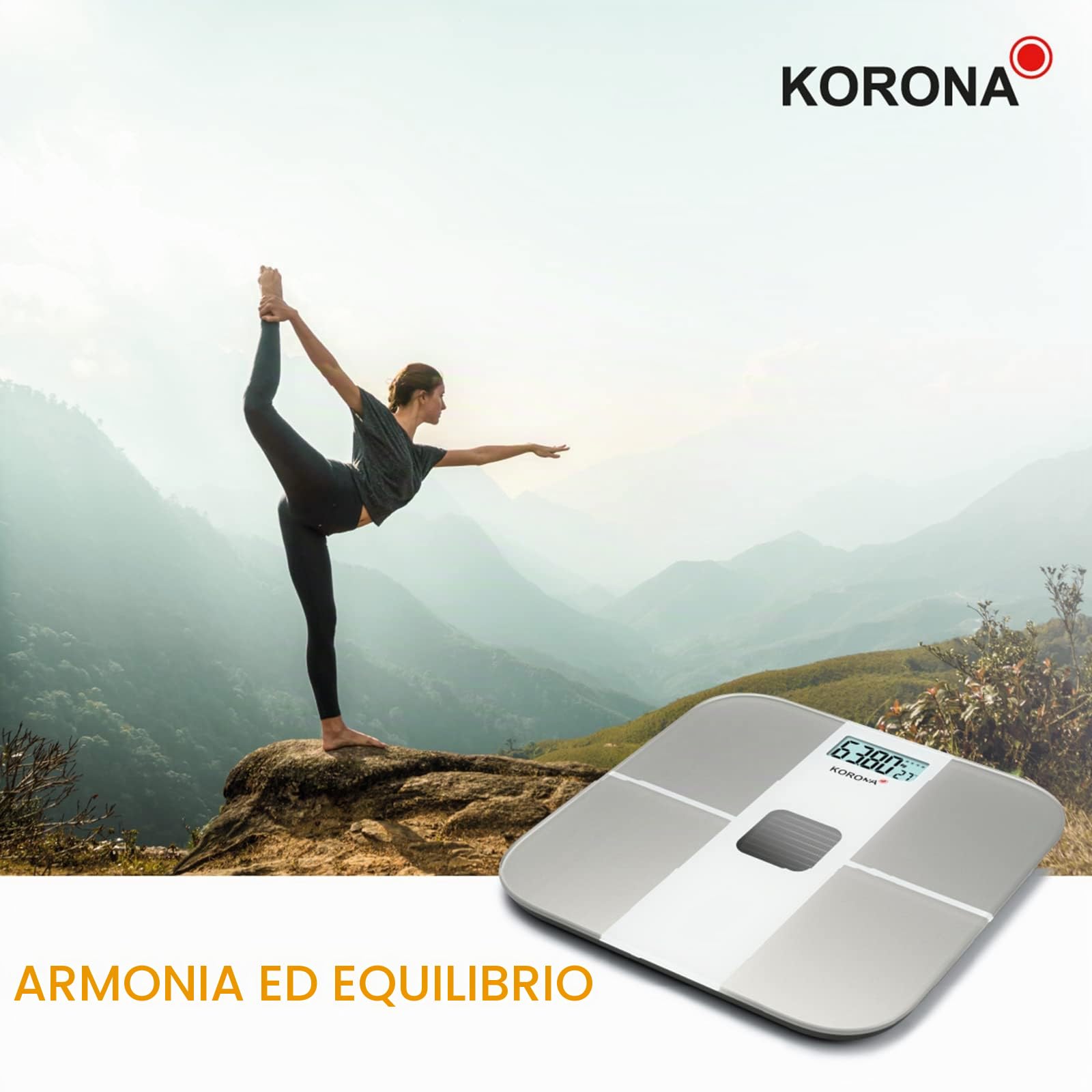Korona Alina 73165 Bilancia Pesapersone Solare 180 kg