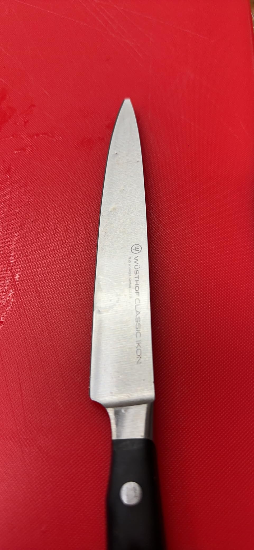 Wusthof Classic Ikon coltello prosciutto nero 20 cm