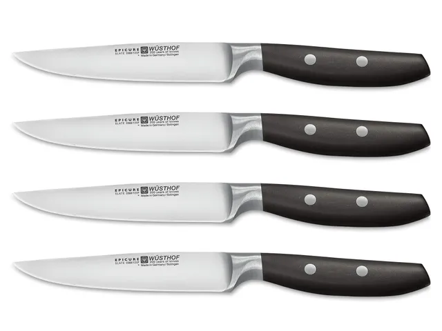 Wusthof Epicure Slate set coltelli bistecca 4 pezzi 12 cm