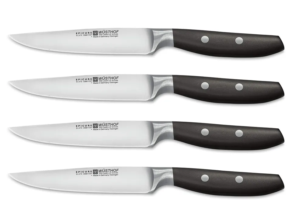 Wusthof Epicure Slate set coltelli bistecca 4 pezzi 12 cm