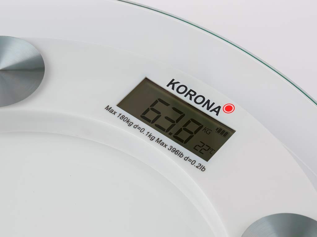 Korona Ronja 74550 bilancia pesapersone digitale vetro 180 kg