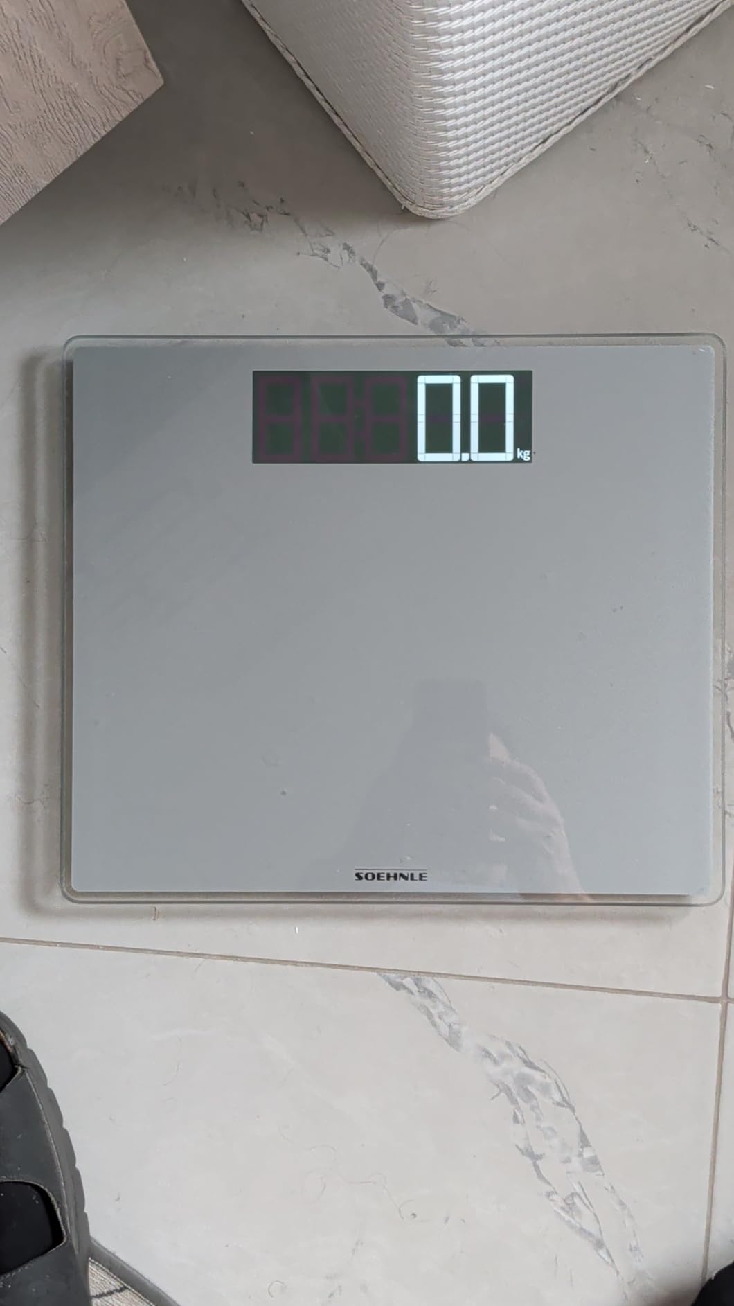 Soehnle Style Sense Comfort 600 bilancia pesapersone argento 200 kg