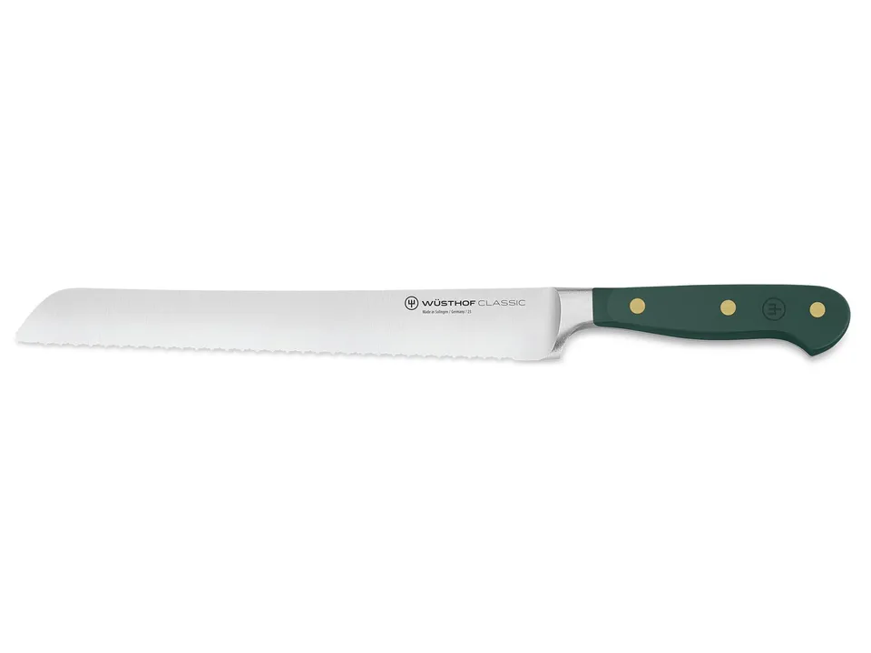 Wusthof Classic Coltello Pane 23 cm Fresh Rosemary Verde