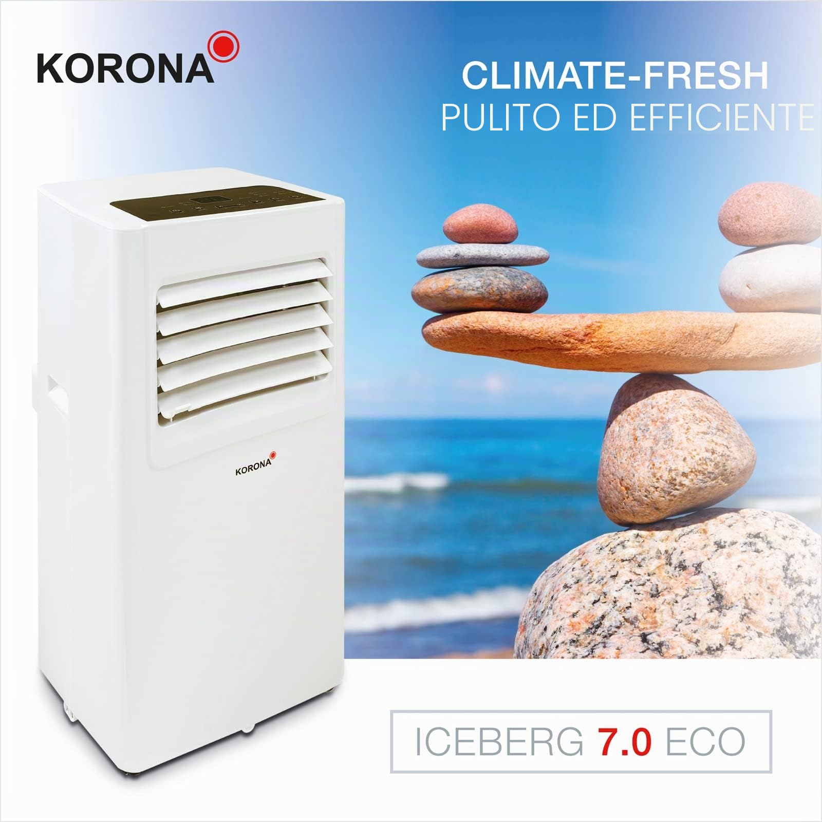 Korona Iceberg 7.0 Eco 82000 condizionatore 7000 BTU