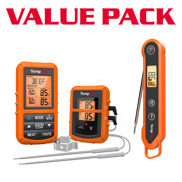 TempPro TP20B TP03H termometro carne wireless set