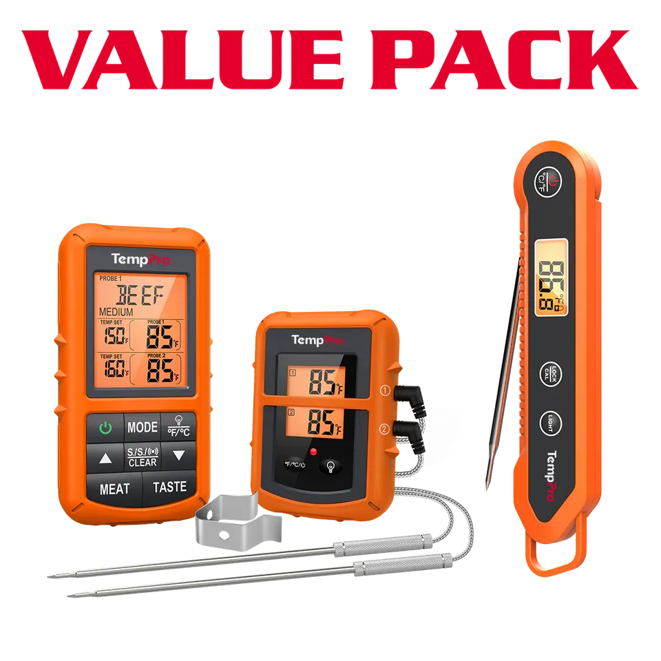 TempPro TP20B TP03H termometro carne wireless set