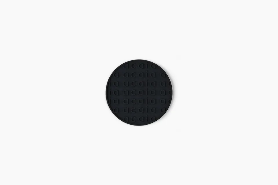 Acaia Heat Resistant Coaster tappetino silicone nero
