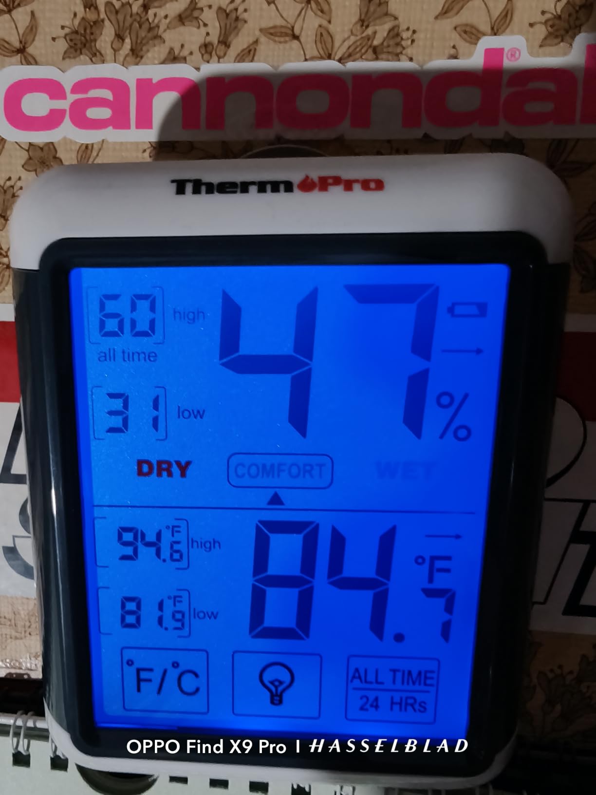 ThermoPro TP55 Termometro Igrometro Digitale 1pz Retroilluminato