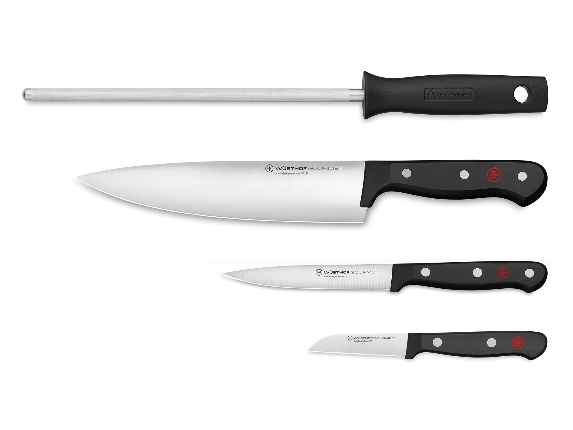 Wusthof Gourmet set 3 pezzi cuoco verdure forbici