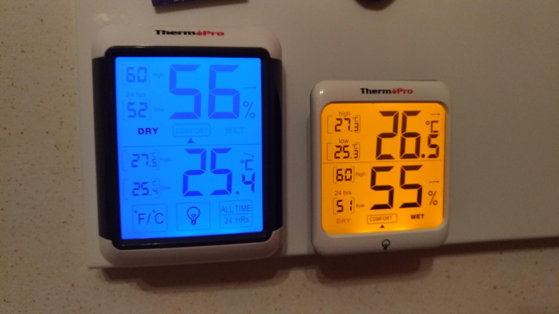 ThermoPro TP55 Termometro Igrometro Digitale 1pz Retroilluminato
